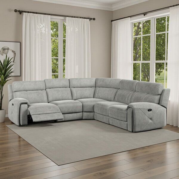 Luxury comfort automatic corner recliners